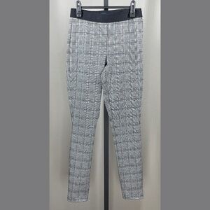 NEW J Crew Pants Womens 2 black plaid Gigi skinny preppy casual classic